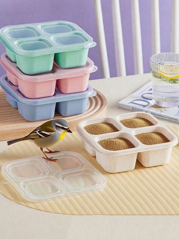 1 Stück Futternapf für Haustiere zum langsamen Fressen, Silikon Katzen- und Hundenäpfe, bunte Katzen-Futter- und Wassernäpfe, Kaninchen, Hamster, Vogel, Eichhörnchen Haustier Fütterungszubehör