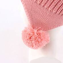 Baby Winter Hat With Earfalp Toddler Girls Boys Beanie Kids Warm Fleece Lined Knit Hat With 2 Cute Ears