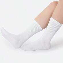 10pcs/6pcs Women's Fitness Socks, Lightweight Cotton Ankle Socks For Yoga, Hiking, Sports, Ballet, Casual Calf Exercise, 4pcs/2pcs