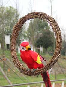 1 pezzo Base di corona in rattan naturale (senza decorazioni) - Adatto per fai-da-te, design floreale e decorazione per porta | Adatto per matrimoni, festa della mamma, Ramadan, festival della luna, San Valentino, feste di compleanno, raduni e decorazione da giardino | Stile rustico americano, consigliato per la stagione dei matrimoni