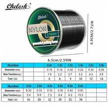 Chelesh 546yds Super Strong Nylon Monofilament Fishing Line, Available In Olive Green, Gray, Transparent, Fuchsia, Parallel Winding Craft, High Strength, Good Water Cutting Performance, Multiple Strengths Available, Father's Day Fishing Gift, Jewelry Making DIY - Multicolor - View 6