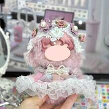 (Clothing Only) SP Winter Melody Fluffy Fabric Qingchi Doll Dress Set - Multicolor - View 6