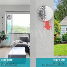 Extractor De Aire Ventilador Industrial 8 Pulgadas 80w Metálico Soplador De Aire Extractor Para Cocina Restaurante Taller Hotel Extractor Cocina Extractor Aire Extractor De Aire Ventilador Potente - Tipo de Enchufe A Japonés (100V) - Ver 4