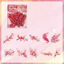 20 peças Adesivos de plantas e flores vintage, faça você mesmo, diário, material de animais de estimação, galhos, adesivos para scrapbooking, artesanato, decoração, álbum, colagem, adesivos