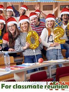 10pcs-Christmas Santa Hats, Red Santa Hat, Unisex Comfortable Holiday Santa Hats For Christmas Party And New Year Parties Celebrations Best Gifts Birthday Home Decor Christmas Decorations Room Decor Winter Christmas Decorations Home Christmas Gifts Christmas Decor