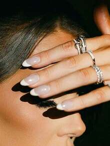 حلقات من الفولاذ المقاوم للصدأ متعددة الطبقات (3-4 طبقات) لا تبهت، متعددة الاستخدامات لمناسبات وأعياد مختلفة