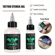 Tattoo Transfer Gel, Transfer Gel For Body Art Painting Tattoo Supplies - Great For Professional Artists And Beginners - 彩色 - 查看 1