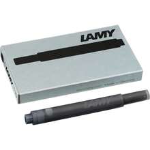 Lamy T10 Black Ink Cartridges 1 Pack Of 5 - Fountain - View 1