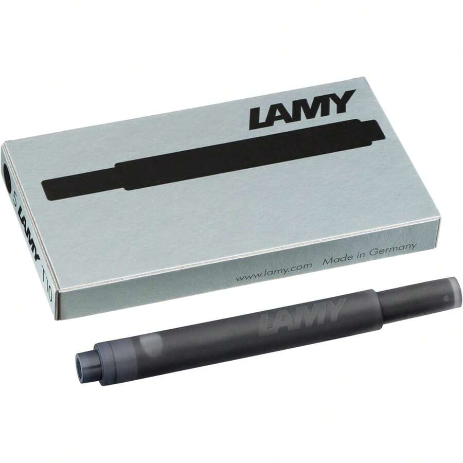 Lamy T10 Black Ink Cartridges 1 Pack Of 5 - Fountain - View 1