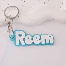 1 Pc Backpack Name Tag, Acrylic Keychain, Personalized Acrylic Name Tag, Name Keychain, Personalized Acrylic Keychain, Custom Name Keychain, Acrylic Keychain, Diaper Bag Tag, Lunch Box Tag, Kids Tag,Durable,Engraved,Stainless,Colorful,Cute,Adorable,Funny,Kawaii,Y2K,Stylish,Unisex,Casual,Custom,Personalized,Unique,Customized,Ideal Gifts For Him,Ideal Gifts For Her,Her,Boyfriend,Girlfriend,Family,Friends - Steel Keychain - View 26