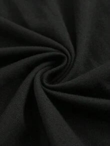 Men's Dark Death Metal Style, Men's Tank Top, Horror Skull Butcher Print, Personalized Fashion Sleeveless Top003 - 黑色 - 查看 6