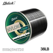 Chelesh 546yds Super Strong Nylon Monofilament Fishing Line, Available In Olive Green, Gray, Transparent, Fuchsia, Parallel Winding Craft, High Strength, Good Water Cutting Performance, Multiple Strengths Available, Father's Day Fishing Gift, Jewelry Making DIY - Multicolor - View 24