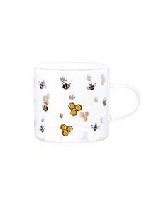 Caneca Abelha em Vidro Borossilicato 125ml Para altas Temperaturas - Abelinha - Visão 5