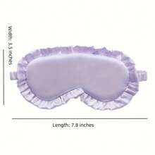 Lace Eye Mask, Sleep Elastic Strap Light Blocking No Pressure Travel Embroidery Eye Mask - 1件 黑色 - 查看 4