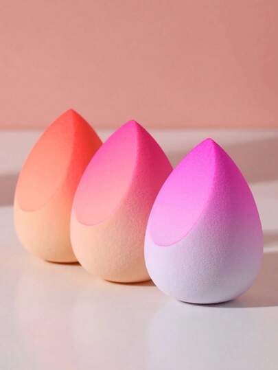 30pcs/2pcs Random Makeup Sponges, Makeup Blenders, Powder Puffs, Dry & Wet Dual-Use Makeup Sponges, Powder Puffs, Beauty Tools, Face Cleansing Pads, Portable Travel Makeup Tools, Suitable For Liquid Foundation, Concealer And Skincare Products, Fit For All Skin Types