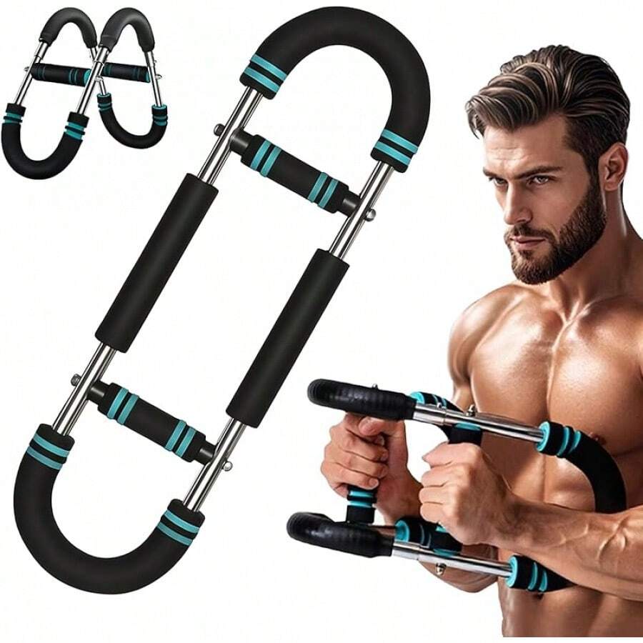 Twister Arm Trainer, U-förmiger Twister Arm Trainer, Brust Trainer für Männer, Oberschenkel-Master Trainer, Körperkraft, Fitness-Ausrüstung, verstellbarer Brust-Trainer für Männer