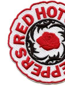 1PC Red Hot Chili Peppers Blood/Sugar/Magik Patch California Rock Band Embroidered Iron On - Multicolor - View 4