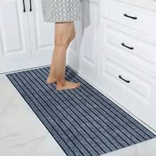 1pc Long Runner Rug Door Mat Entrance Rug Hallway Carpets, Anti-Slip Anti-Oil Waterproof Bathroom Mat, Suitable For Kitchen, Living Room, Corridor, Bathroom Entrance Gifts Birthday Graduation