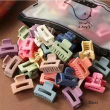 15/20/30/50/100pcs Versatile Fashion Mini 2.5cm Clip Bangs Clip For Women, Simple Retro Hair Clip For Bangs And Hairstyle