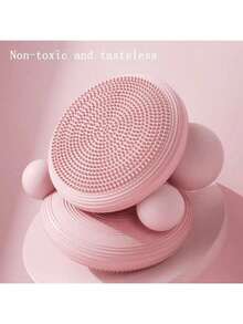 1 件普拉提瑜伽平衡垫，加厚防爆平衡球，瑜伽平衡垫，充气按摩座垫平衡盘软垫瑜伽垫，瑜伽训练专用气垫，平衡训练，按摩座垫，办公室座垫，气垫，带圆垫的平衡球，运动健身，室内外通用 - 彩色 - 查看 1