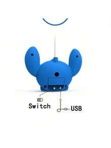 Disney Anime Night Light Lilo And Stitch Figure Merch Rechargeable Stitch Lamp With Pencil Sharpener Bedroom Decoration Bedside Table Lamp Cute Gift For Daughter Son Grandson Child Kids Birthday Christmas Present Night Light Bedroom Decor For Boys Girls Stitch Desk Lamp