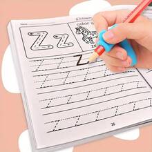 28-Page ABC Letter Tracing Workbook For Kids | A-Z Alphabet Practice For Preschool & Kindergarten | School Supplies, Fun Early Writing Book With Drawing Pages, Copybook, Magic Word, Great Gift, Practice Book, Playful, Durable English Writing Book, Travel, School Sopplies