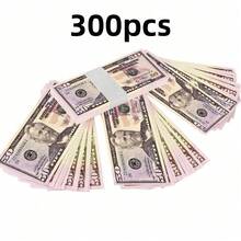 300pcs Props, 50 Dollars For Movie Video Shooting, Board Games, Magic, Birthday Wedding Party Decoration Atmosphere, Party Game Event Props, Ideal Gift For Festivals