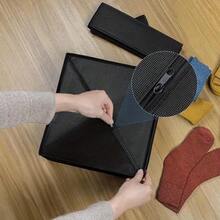 1 Set 24 Grid Foldable Drawer Organizer Box, Sock, Underwear, Clothing Storage Box, Space Saving Wardrobe, Bedroom Accessories Organizer