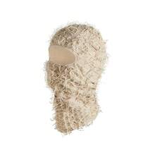 Popular Single Hole Knitted Face Mask, Acrylic Yarn Balaclava Hat For Party, Funny Outdoor Warm Headwear