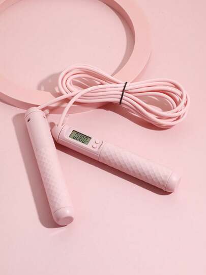 Jump Rope, Digital Fitness Jump Rope With Calorie Counter, Men's And Women's Jump Rope With Bearings And Steel Wire 118inch/3m Gym Accessories, Sport, Gym, Home Exercise, Jump Rope, Skipping Rope, Jump Rope