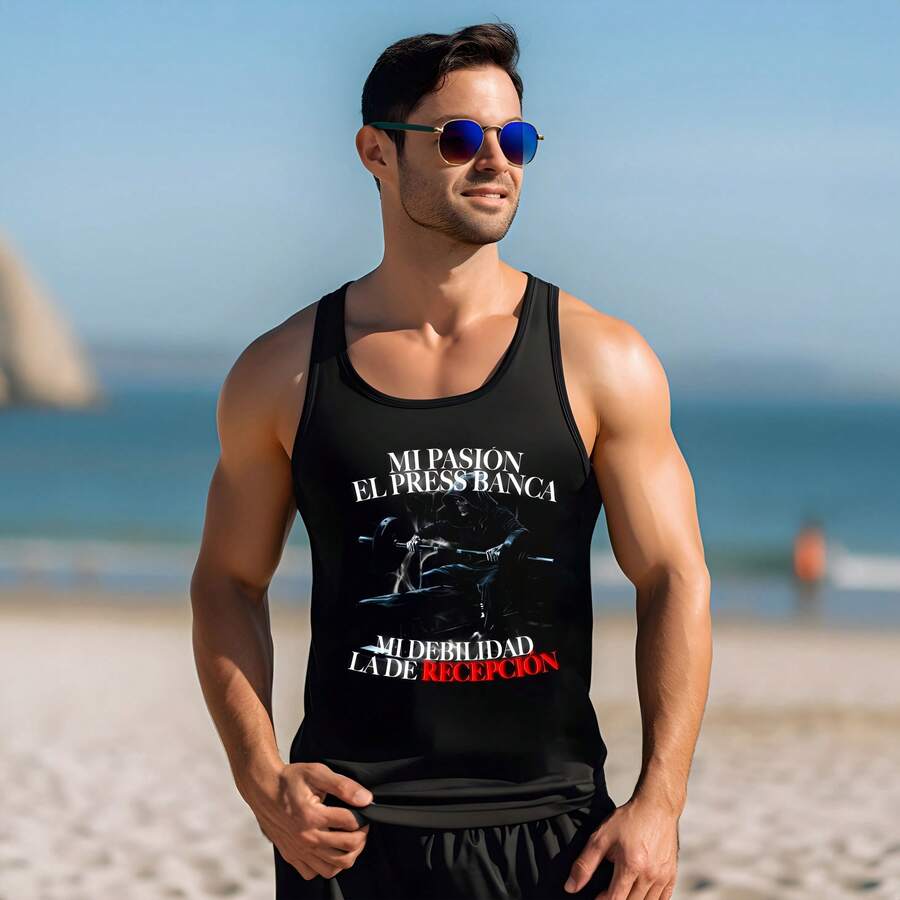 CAMISETA OLIMPICA DEPORTIVA GYM URBAN CASUAL CALACAS CHIDAS ANIME ROCK OH612 - Negro - Ver 1