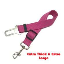 1 件宠物汽车安全带杆牵引伸缩牵引带猫狗安全带狗牵引绳狗项圈适合小型到中型犬。 - 黑色 - 查看 10