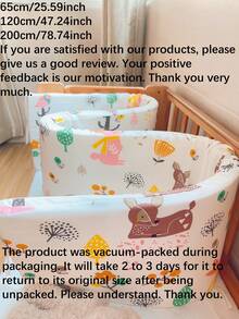 1 件婴儿和儿童床护栏，可拆卸和清洗，防摔防撞床保险杠，适合男孩和女孩的柔软床安全护栏，适合所有季节，节日礼物