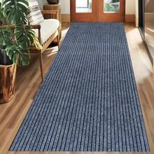 1pc Long Runner Rug Door Mat Entrance Rug Hallway Carpets, Anti-Slip Anti-Oil Waterproof Bathroom Mat, Suitable For Kitchen, Living Room, Corridor, Bathroom Entrance Gifts Birthday Graduation