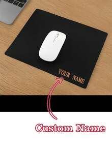 1pc Custom Mouse Pad - Personalized Name - Personalized Text - Dirt Resistant Mouse Pad Non-Slip Laptop Desk Mat - Suitable For Office, Easy To Carry Out - The Perfect Choice For Work Back To School - Multicolor - View 25
