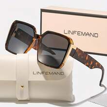 Linfemand Fashion Large Rim Decoration Glasses Women Elegant Glasses Suit Summer Dance Party Holiday Gift - 綠色 - 查看 8