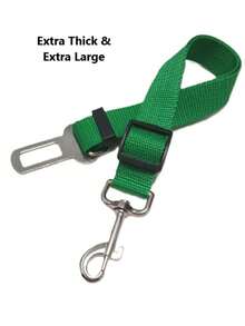 1 件宠物汽车安全带杆牵引伸缩牵引带猫狗安全带狗牵引绳狗项圈适合小型到中型犬。 - 黑色 - 查看 8