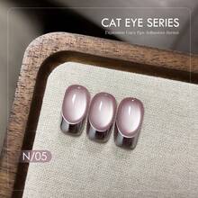 3 Colors 10ML New Popular Reflective Cat's Eye Magnetic Nail Gel Semi Permanent Nail Art Soaking UV LED Nail Salon DIY Nail Salon Gel - Nhiều màu - Xem 3