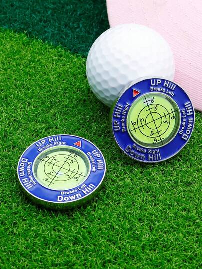 Slope Master Lettore Professionale, Livello, Marcatore di Palla, Attrezzatura da Golf, Marcatore di Palla a Doppia Faccia