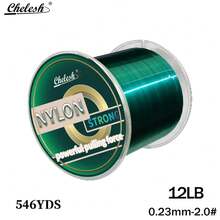 Chelesh 546yds Super Strong Nylon Monofilament Fishing Line, Available In Olive Green, Gray, Transparent, Fuchsia, Parallel Winding Craft, High Strength, Good Water Cutting Performance, Multiple Strengths Available, Father's Day Fishing Gift, Jewelry Making DIY - Multicolor - View 20