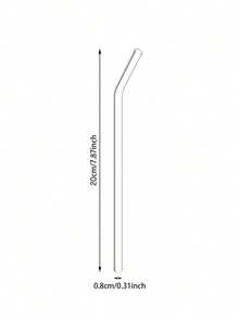 1 Taza de café con hielo de 500ML estilo InS - Adecuada para la cocina y el Día de San Valentín. La taza de vidrio multiusos es ideal para bebidas con hielo, jugos, leche y bebidas casuales