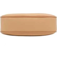 FashionPuzzle Small Crescent Shoulder Bag Underarm Purse - 淺棕褐色/淡棕褐色 - 查看 4