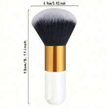 1 hộp phấn phủ dạng bột màu ngẫu nhiên, phấn phủ Honey Brush, cọ trang điểm, dụng cụ trang điểm, thích hợp cho trang điểm nền, cọ và phấn tạo khối bằng nylon mềm, phù hợp với mọi loại da, cọ trang điểm chuyên nghiệp, cán màu đen thời trang, cọ dày, du lịch, đồ dùng cần thiết khi đi du lịch, quà tặng ngày Valentine, giá rẻ, cọ trang điểm du lịch, quà tặng cho phụ nữ, chuyên gia trang điểm, bộ trang điểm chuyên nghiệp hoàn chỉnh. - Nhiều màu - Xem 2