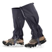 Polainas Lixada para esquiar al aire libre, acampar, senderismo, escalada, Legging impermeable para nieve, a prueba de viento, Teekking, botas de nieve para el desierto, cubierta para zapatos ICZV - Rojo - Ver 1
