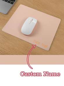 1pc Custom Mouse Pad - Personalized Name - Personalized Text - Dirt Resistant Mouse Pad Non-Slip Laptop Desk Mat - Suitable For Office, Easy To Carry Out - The Perfect Choice For Work Back To School - Multicolor - View 32
