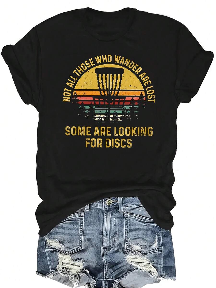 Camiseta de verano para hombre, camiseta unisex de verano casual, transpirable, de cuello redondo, de manga corta, de estilo urbano, versátil, adecuada para adolescentes y adultos - Negro - Ver 1