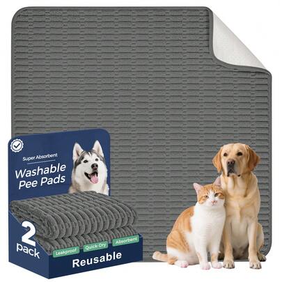 可洗狗尿垫、可重复使用的小狗尿垫、防滑狗尿垫、防漏宠物尿垫、狗尿垫。