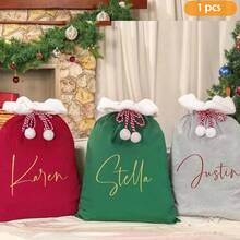1 enfeite de Natal personalizado para a família, sacola de presente de Natal personalizada, enfeite de Natal 2025, sacola de presente, sacola de Natal personalizada, enfeites de Natal, Natal, presentes de Natal, itens essenciais de Natal, decoração para casa, decoração de Natal, pai, mãe, família, irmãos, reunião, feriado, presentes de Natal, presentes, árvore de Natal, enfeites de árvore de Natal, decoração para casa, multifuncional, presentes ideais para ele, sala de chá, casa, jardim, escritório, para o dia dos namorados, para o dia das mães, para o dia dos pais, para formatura, para inauguração de casa