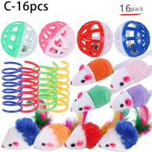 Basic Cat Toys For Raising Cats, Including Bell Balls, Bite Sticks, Sisal Toys, Bell Ringing Toys, Interactive Cat Toys, Cat And Mouse Toys, Pet Toys, Pet Supplies, Birthday Gifts, Halloween And Christmas Gift Sets. The Colors Of The Items May Vary, And The Styles Are Shown In The Picture