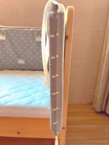 1pc Baby & Kids Bed Rail Guard, All Season Crib Bumper, Removable & Washable Bed Safety Guard, Prevent Falls & Crush, Suitable For Girls & Boys, Holiday Gift